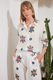 Say Ethnic Set Blue
